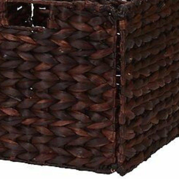 Household Essentials ML-6966B Storage Bin Brown - Picture 2 of 7